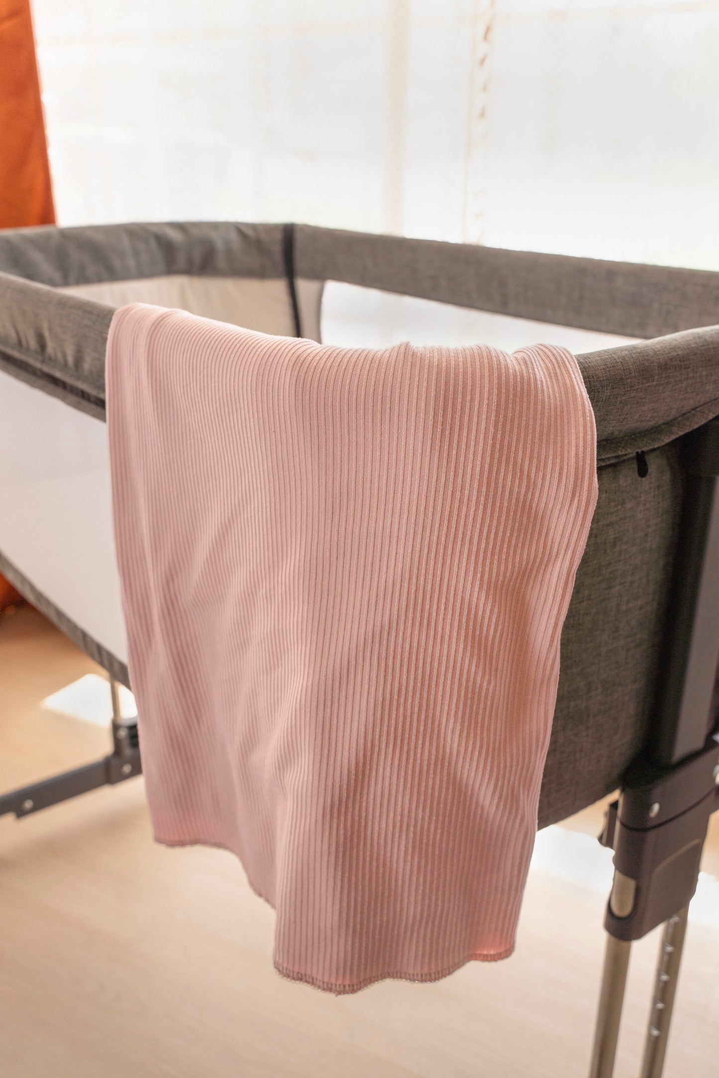 Ribbed Knit Swaddle