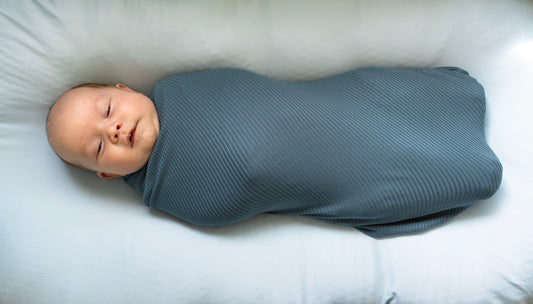 Ribbed Knit Swaddle