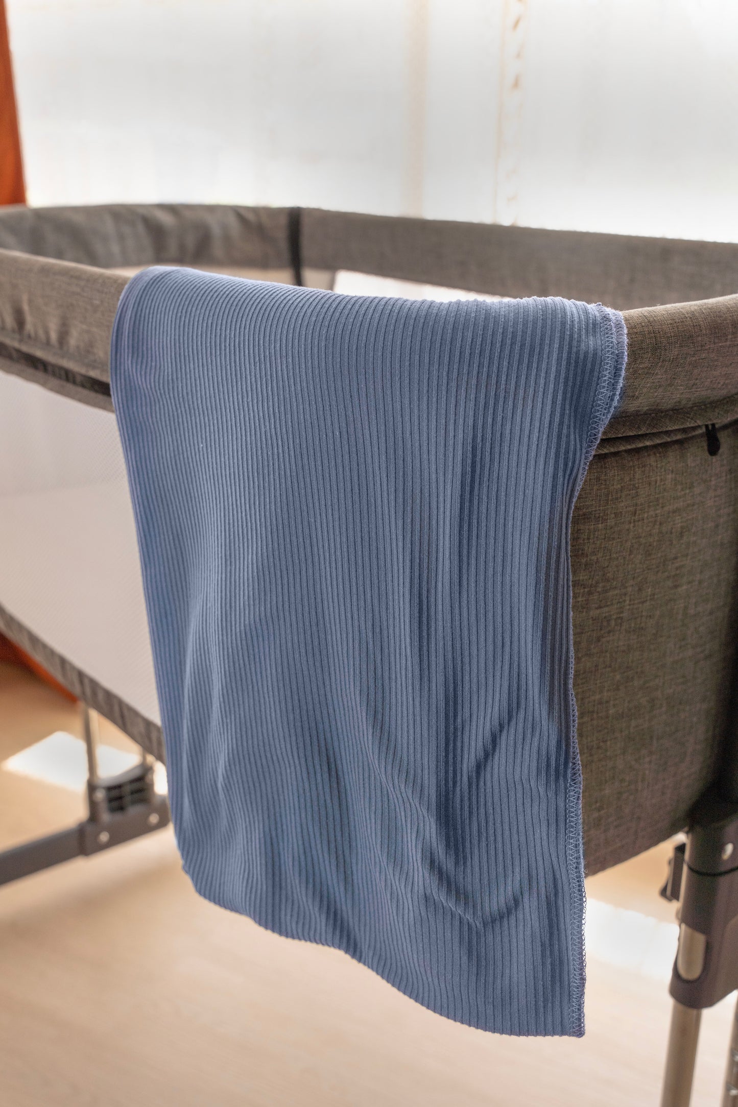 Ribbed Knit Swaddle