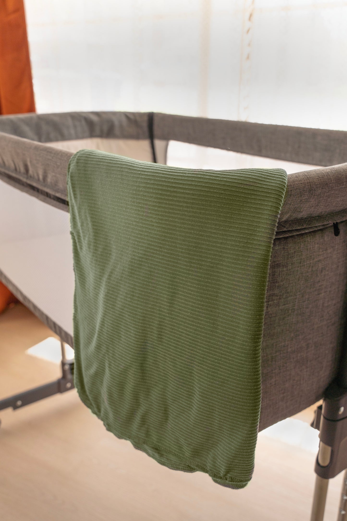 Ribbed Knit Swaddle
